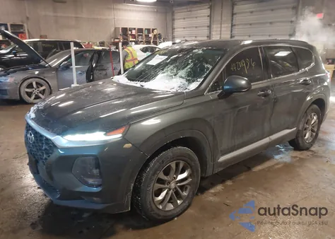 2019 Hyundai Santa Fe z USA, uszkodzony, nr VIN 5NMSCAD5KH085312